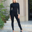 InstantFigure Mock Neck Pant Jumpsuit 16919P, Kalamazoo, Michigan, MI