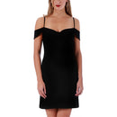 InstantFigure Short Off Shoulder Cowl Neck Dress 169460, Boca Raton, Florida, FL