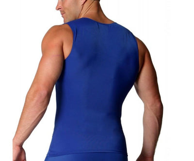 Insta Slim I.S.Pro USA Activewear Compression Sleeveless V-Neck Tank-VA00N1