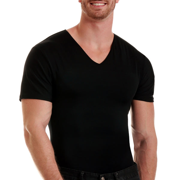 Insta Slim Big & Tall Compression V-Neck Shirt VS0001BT, Santa Clarita, California, CA