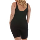 best tummy control shapewear for curvy plus size women. Instantfigure black under bust bodyshort shapewear is the best tummy control for women. high quality compression faja made in the USA