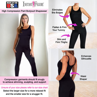 black slimming jumpsuit