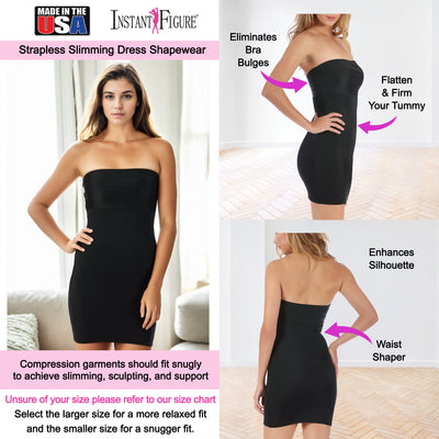 shapewear dress tummy control