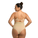 InstantFigure Hi-waist Plus Size panty with thong back WP019TC