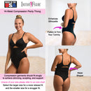 InstantFigure Hi-waist Plus Size panty with thong back WP019TC