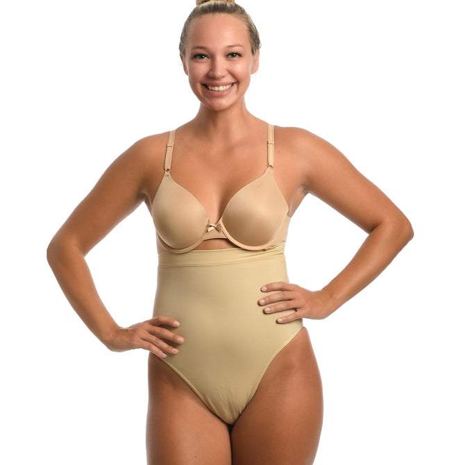 InstantFigure Compression Hi-waist panty thong WP019T