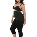 InstantFigure Plus Size Hi-Waist Double Control Capri Leggings WPL017C