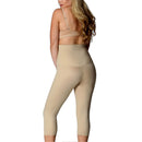 InstantFigure Plus Size Hi-Waist Double Control Capri Leggings WPL017C