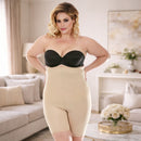 InstantFigure Hi-Waist Shorts Open Gusset Plus Size Shapewear WSH4211C