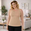 InstantFigure Plus Size Empire Seam Tank Top WT4061C