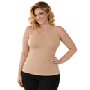 InstantFigure Plus Size Empire Seam Tank Top WT4061C