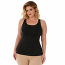 InstantFigure Plus Size Empire Seam Tank Top WT4061C