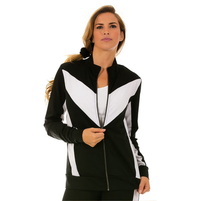 InstantFigure Activewear Compression Zip-Up Jacket AWJ029