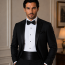 Insta Slim® Cummerbund, Bow Tie & Pocket Square Set 155488