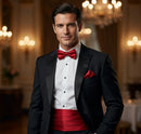 Insta Slim® Cummerbund, Bow Tie & Pocket Square Set 155488