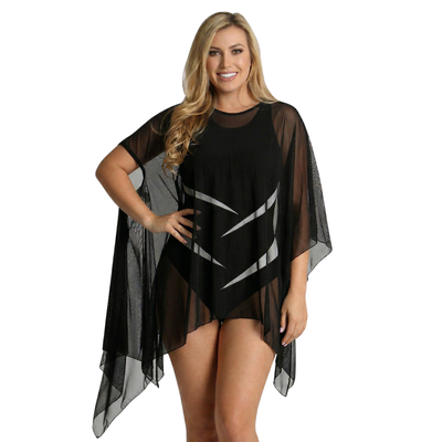 InstantFigure Shahl Instawrap Short Mesh Coverup 33COSS