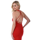 InstantFigure Short Dress Strappy Sexy Back 168097