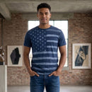 American Flag Men's Short Sleeve T-shirt - 155592