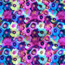 InstantFigure Fancy Floral High-Neck One-Piece Swimsuit 27591