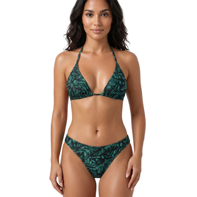 InstantFigure Tropical Print Bikini Bottom Swimwear 90101B