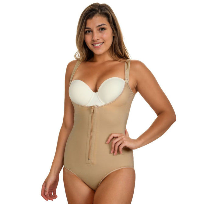 InstantRecoveryMD Underbust Brief Bodysuit with Zip MD200