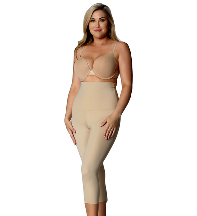 InstantFigure Hi-Waist Double Control Capri Leggings WPL017