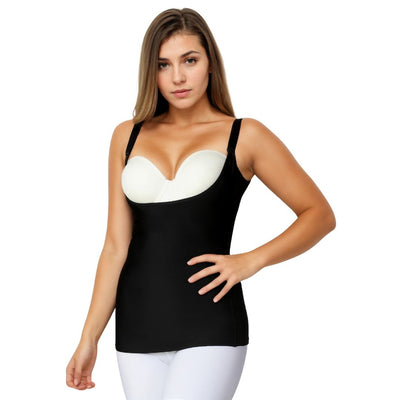 InstantFigure Underbust Tank Top with Bra Straps WTBS004