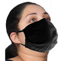 3PK Unsex Mask Mascarilla facial de algodón reutilizable totalmente forrada negra - 168M2183