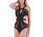 1 Piece Swimsuit With Cutouts And Mesh Insets 153150, Prairie Village, Kansas, KS