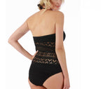 Brazilian Style 1PC Swimsuit W/ Crochet Bodice & Cheeky Bottom 153171, Garland, Texas, TX