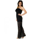 Ruffled Strapless Jumpsuit 153381, Stockton, California, CA