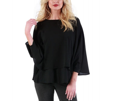 Poncho Top with Boatneck 153661