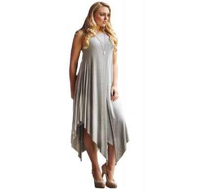 Fashion Apparel Maxi Dress W/ Hi-neck and Uneven Hem 1538639, Columbia, South Carolina, SC