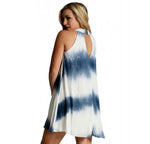 Short A-Line Dress w/Tie-Dye stripes 1538682, Winnemucca, Nevada, NV