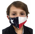 3PK Child Star Strip Reusable Fully Lined Cotton Face Mask 167C2183, Renton, Washington, WA