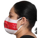 Paquete de 3 mascarillas Unsex Mascarilla facial reutilizable de algodón de 2 capas 167M2183