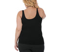 InstantFigure Curvy Camiseta sin mangas informal con cuello redondo y talla grande 168021C