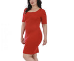 InstantFigure Curvy Plus Size Short Dress Short Sleeves 168027C, Tempe, Arizona, AZ