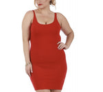 InstantFigure Curvy Plus Size Short Sleeveless Scoop Neck Dress 168031C, Shreveport, Louisiana, LA