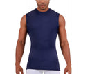 Insta Slim I.S.Pro USA Big & Tall Medium Compression Sleeveless High Crew Neck Shirt - 2MAT018BT