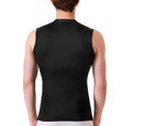 Insta Slim ISPro USA Camisas grandes y altas de compresión media sin mangas con cuello en V alto - 2VAT013BT