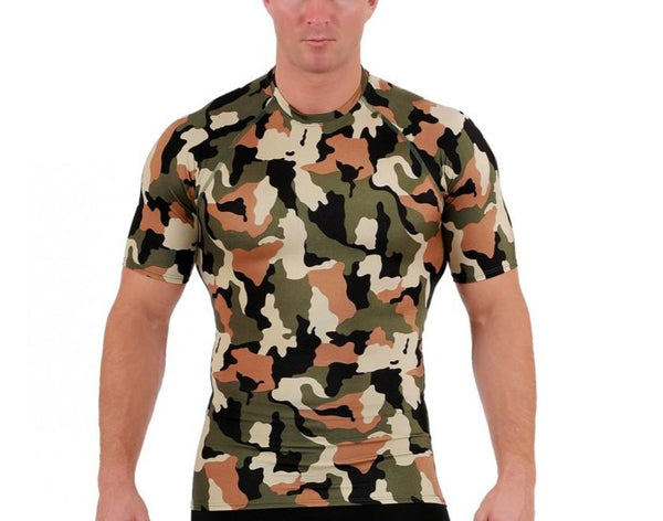 Insta Slim Camo Activewear Raglan Short Sleeve Crew Neck 3MAT019, Kingsport, Tennessee, TN