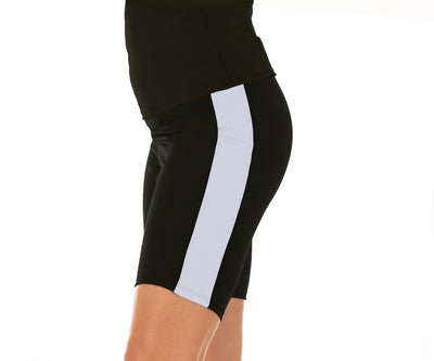 Pantalones cortos de compresión con bloques de color InstantFigure Activewear AWS015