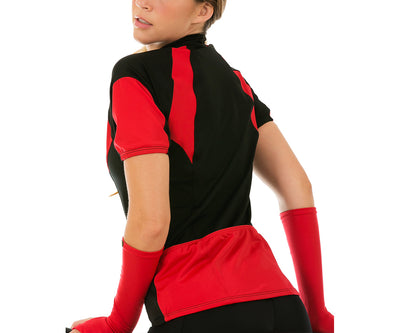 InstantFigure Cycling Compression Shirt With Back Pockets AWT026