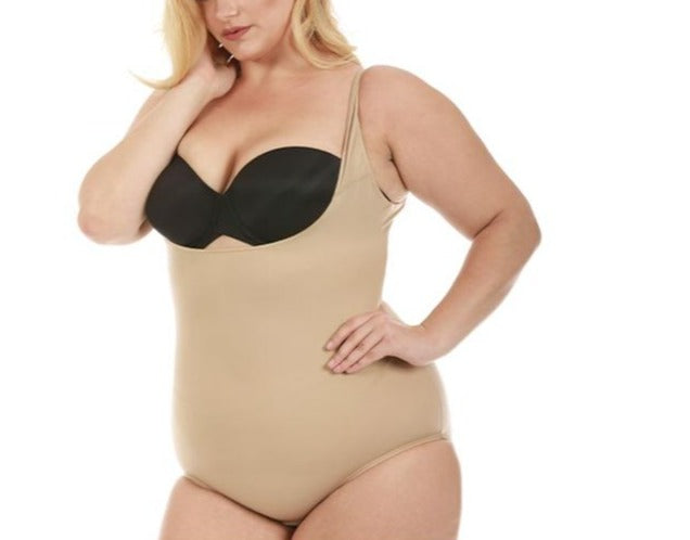 InstantFigure Womens Shapewear Underbust Bodyshorts Tummy Nude Size  Xx-large 0 for sale online