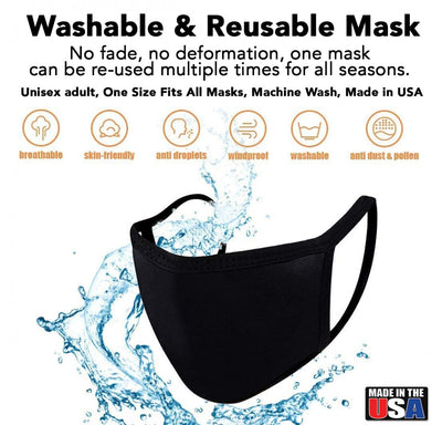 Reusable 2-Layer Cotton Face Mask - 167M2181