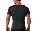Insta Slim ISPro USA Camiseta de compresión media grande y alta con cuello en V - 2VAT001BT