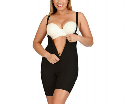 InstantRecoveryMD Underbust Bodyshort w/front zip and butt opening MD204