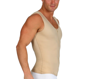 InstantRecoveryMD Men's Compression Sleeveless Front Zip Up Vest MD300