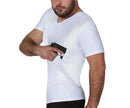 I.S.Pro Tactical Concealment V-neck T-shirt Foam Holster Pockets MGV021